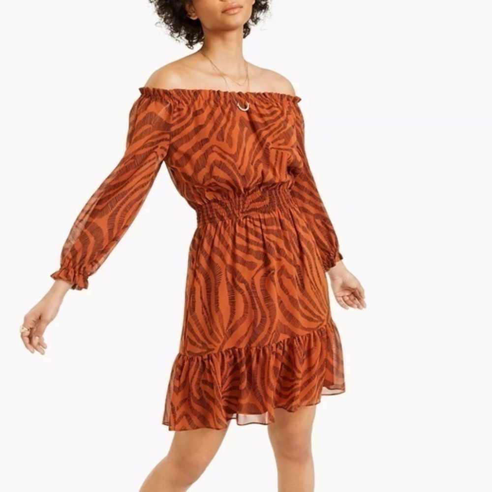 Bar III Women’s off shoulder Dress